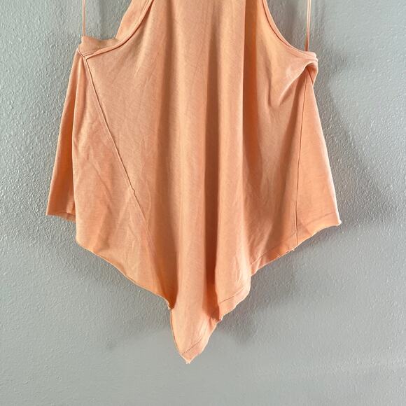 Free People Twin Peaks handkerchief hem halter top - Picture 4 of 8